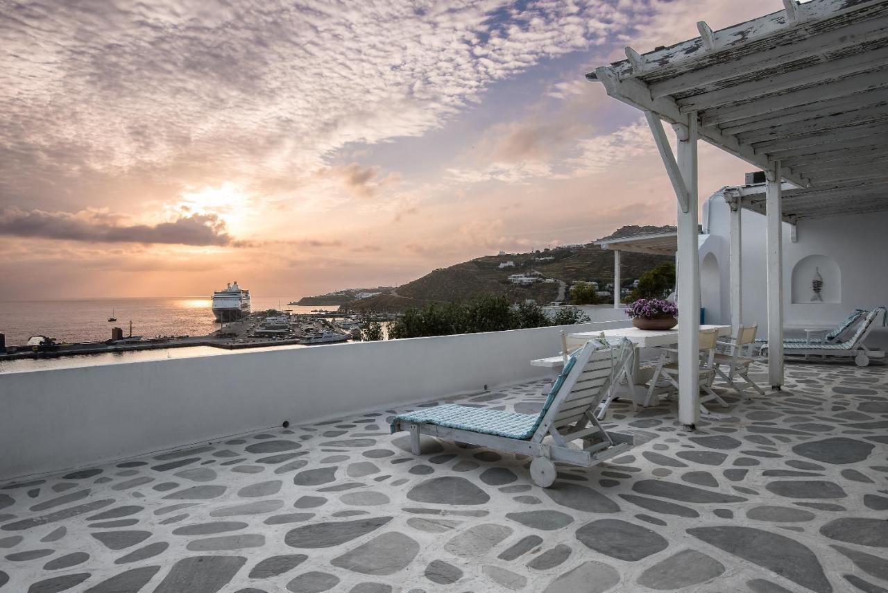 Sunny Guest House New Port Mykonos Tourlos Luaran gambar